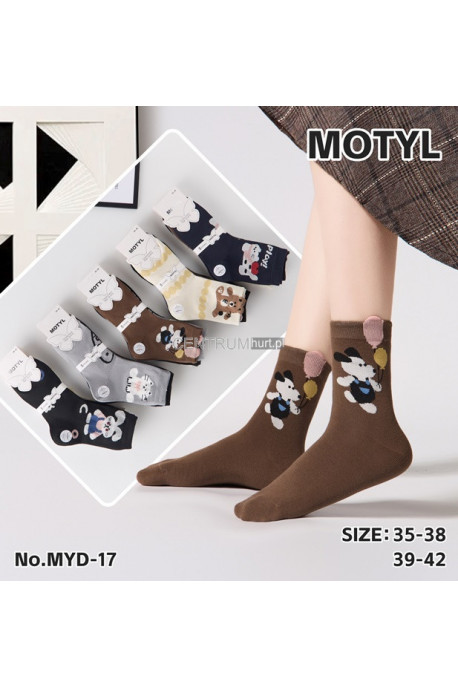 Skarpetki damskie (35-42) LN2025-38