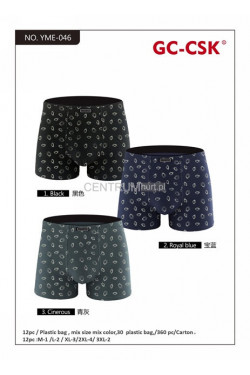 Bokserki męskie (M-3XL) YME-046