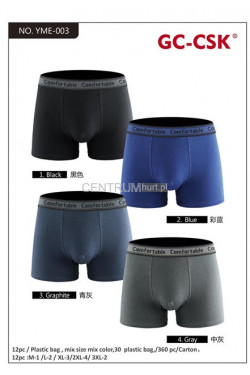 Bokserki męskie (M-3XL) YME-003