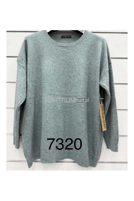 Sweter BARDZO DUZY MELANŻ LES PARIES 7316