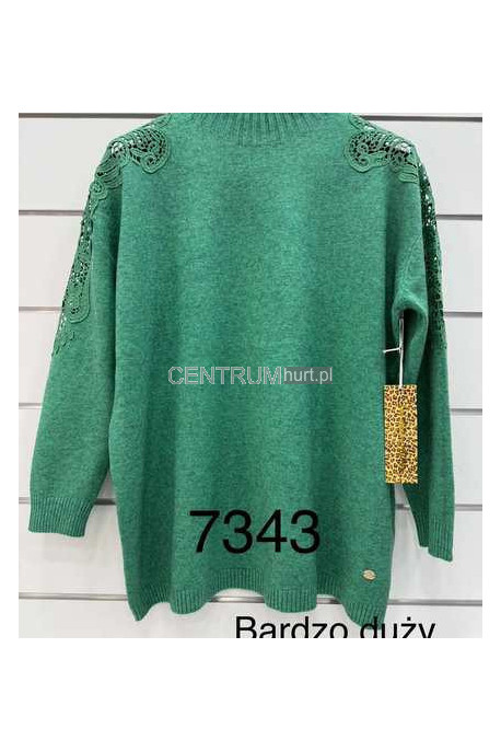 Sweter BARDZO DUZY MELANŻ LES PARIES 7316