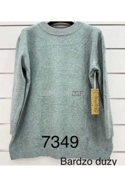 Sweter BARDZO DUZY MELANŻ LES PARIES 7349