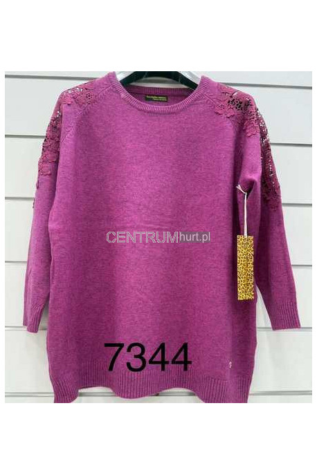 Sweter BARDZO DUZY MELANŻ LES PARIES 7388
