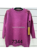 Sweter BARDZO DUZY MELANŻ LES PARIES 7388