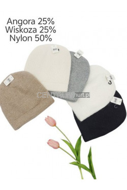 Czapki damska z angorą 9559aa