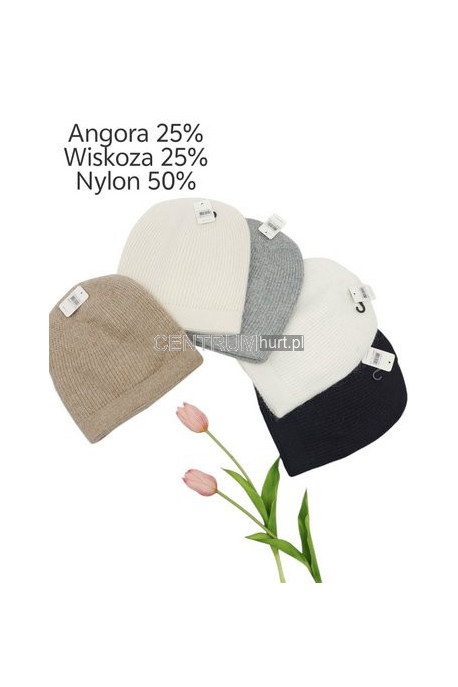 Czapki damska z angorą 9559aa