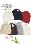 Czapki damska z angorą 050102