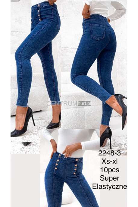 Jeansy damskie (XS-XL) 2