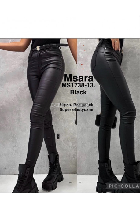 Spodnie skórzane damskie (30-38) 2