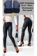 Spodnie skórzane damskie (30-38) 2