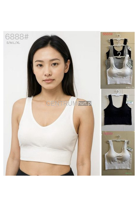 Topy BEZSZWOWY GREENICE BEZ FISZBIN (M-2XL) R0181