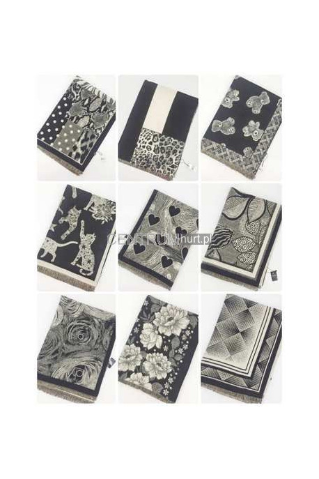 Szaliki damski mix wzorów 9051