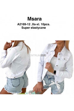 Kurtka jeansowa damska (XS-XL) A2169-12