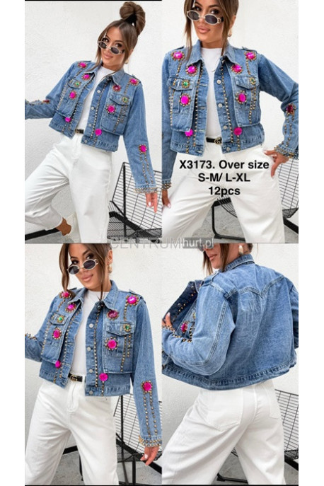 Kurtka jeansowa damska (XS-XL) 1