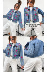 Kurtka jeansowa damska (XS-XL) 1