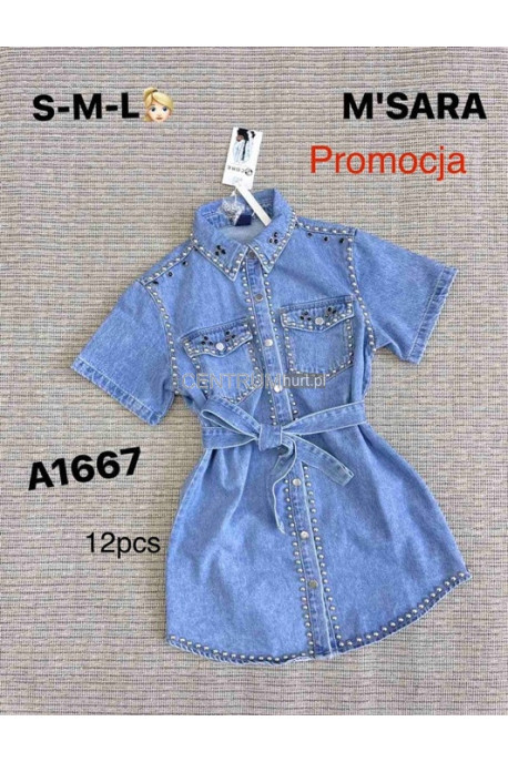 Koszula jeansowa damska (S-L) 1