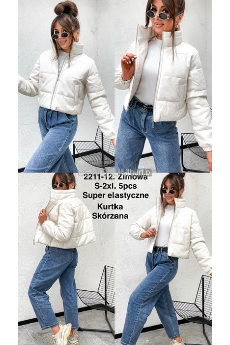 Kurtka skórzana damska (S-2XL) 1