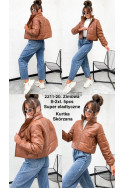 Kurtka skórzana damska (S-2XL) 1