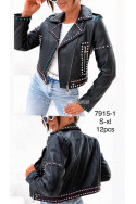Kurtka skórzana damska (S-XL) 1