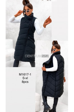 Kurtka kamizelka damska zimowa (S-XL) M1617-1