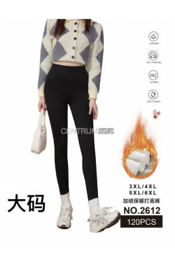 Leginsy damskie ocieplane (3XL-6XL) 2612