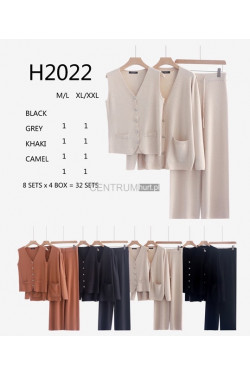Komplet damski (M-2XL) H2022