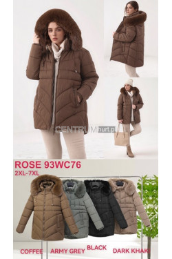 Kurtki damskie zimowe (2XL-7XL) 93WC76