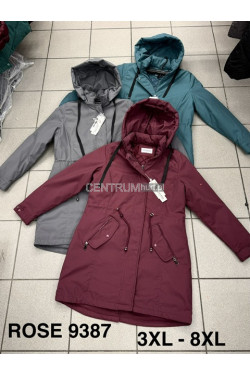 Kurtki damskie przejściowe (3XL-8XL) 9387
