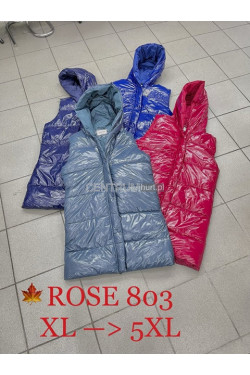 Kurtki kamizelki damskie (XL-5XL) 803