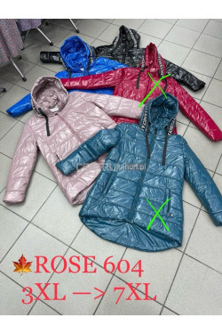 Kurtki damskie przejściowe (3XL-7XL) 604