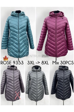 Kurtki damskie przejściowe (3XL-8XL) 9353