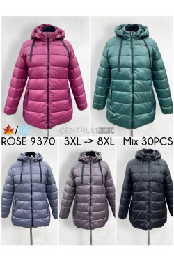 Kurtki damskie przejściowe (3XL-8XL) 9370