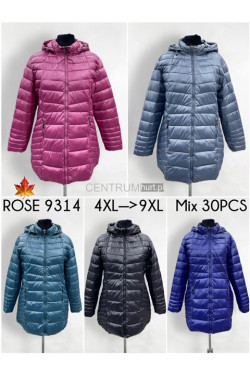 Kurtki damskie przejściowe (4XL-9XL) 9314