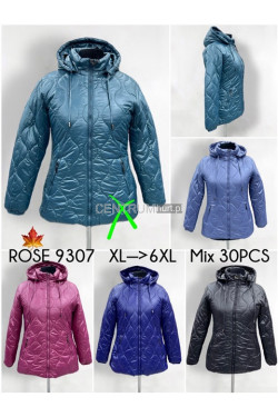 Kurtki damskie przejściowe (XL-6XL) 9307