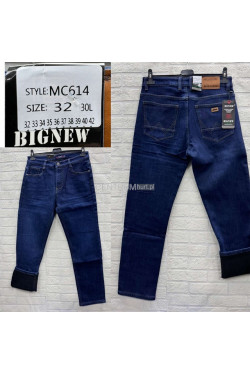 Jeansy męskie ocieplane (32-42) MC614