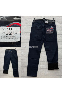 Jeansy męskie ocieplane (32-42) 705