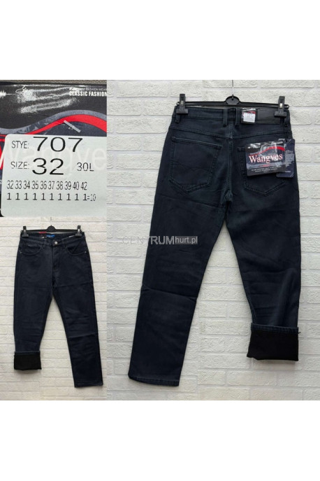 Jeansy męskie ocieplane (32-42) 1