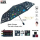 Parasol automat 55 cm zmieniający kolor 3803A