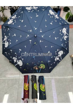 Parasol automat 55 cm zmieniający kolor 3803AA