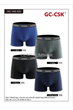 Bokserki męskie (L-3XL) YME-028