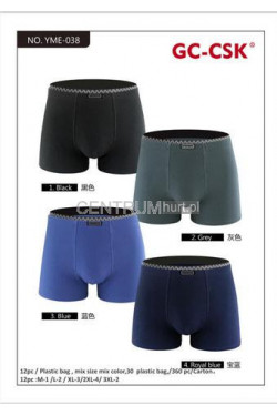 Bokserki męskie (L-3XL) YME-038