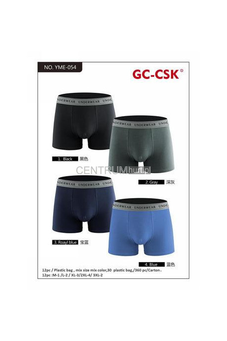 Bokserki męskie (L-3XL) YME-047