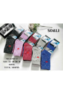 Skarpety damskie (35-41) LF011-