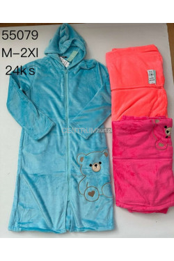 Szlafrok damski SOFT (M-2XL) 55079