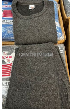 KOMPLET AMERICAN (3-5XL) GRAFIT C3604