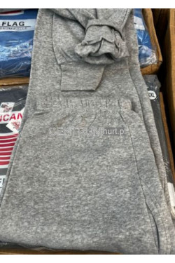 KALESONY AMERICAN NA MESZKU POPIEL (M-2XL) C3609