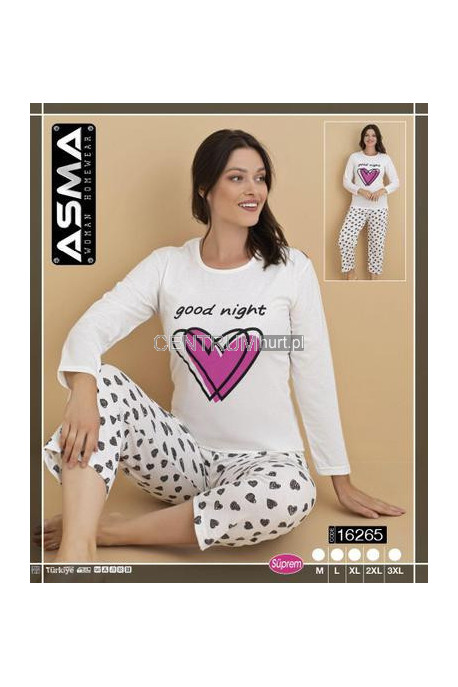 Piżama welur turecka (S-2XL) 5364