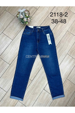 Jeansy damskie (38-48) 2118-2