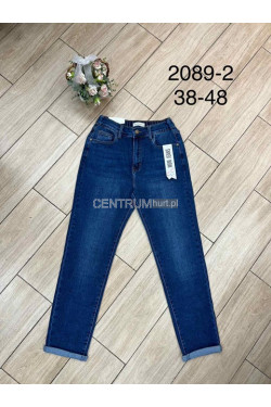 Jeansy damskie (38-48) 2089-2