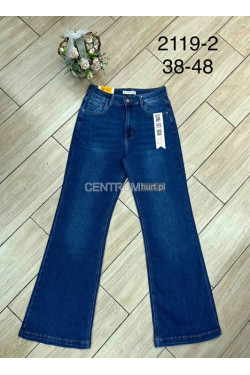 Jeansy damskie (38-48) 2119-2